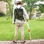 Agricultural Manual Corn Fertilizer Applicator Backpack Spreader for Fruit Trees, Adjustable Size, Durable Material